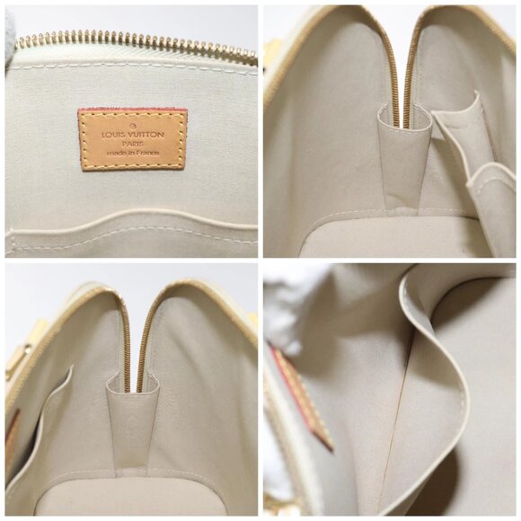 LOUIS VUITTON Monogram Vernis Alma PM Hand Bag Broncorail M91445 LV Auth bs25326 - Picture 15 of 16